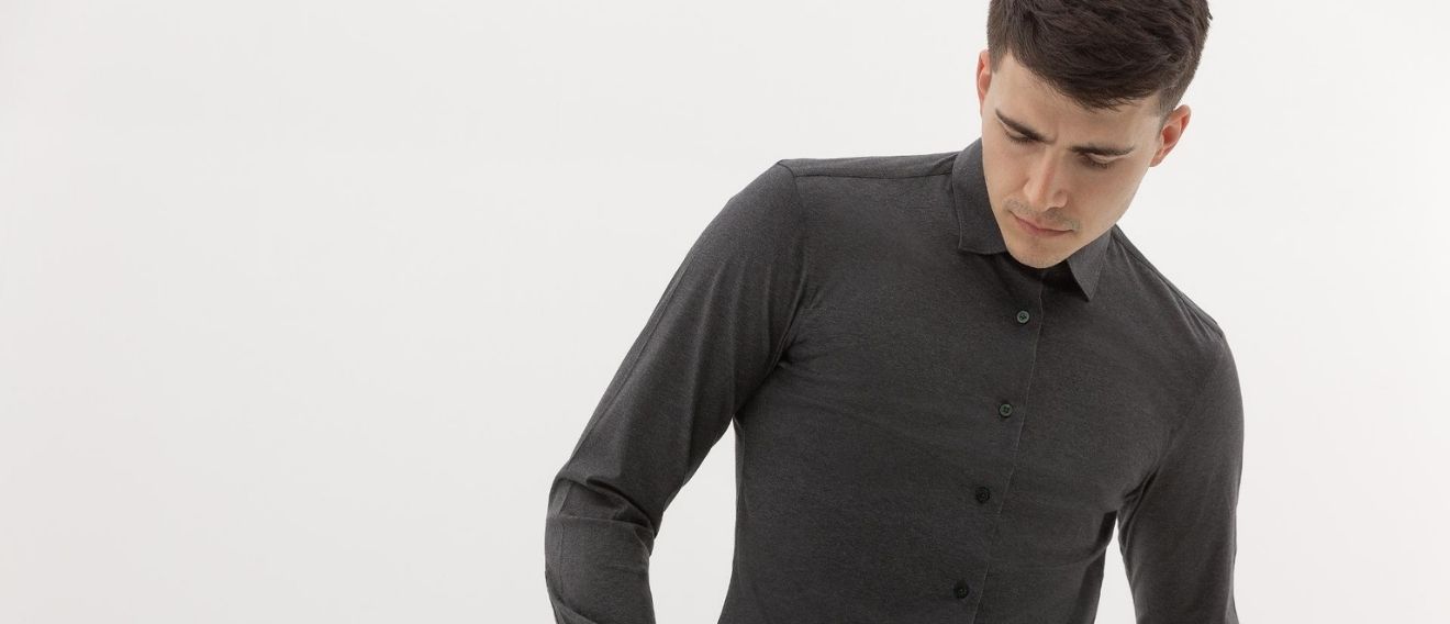 Dark-grey-polo-shirt