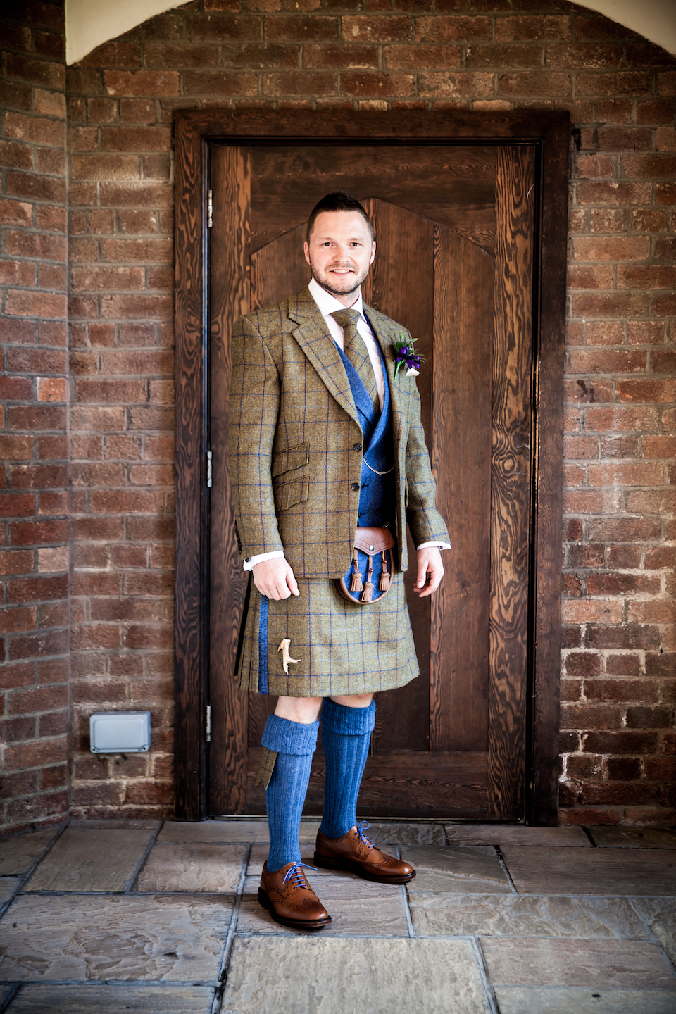 Highland dress wedding suit
