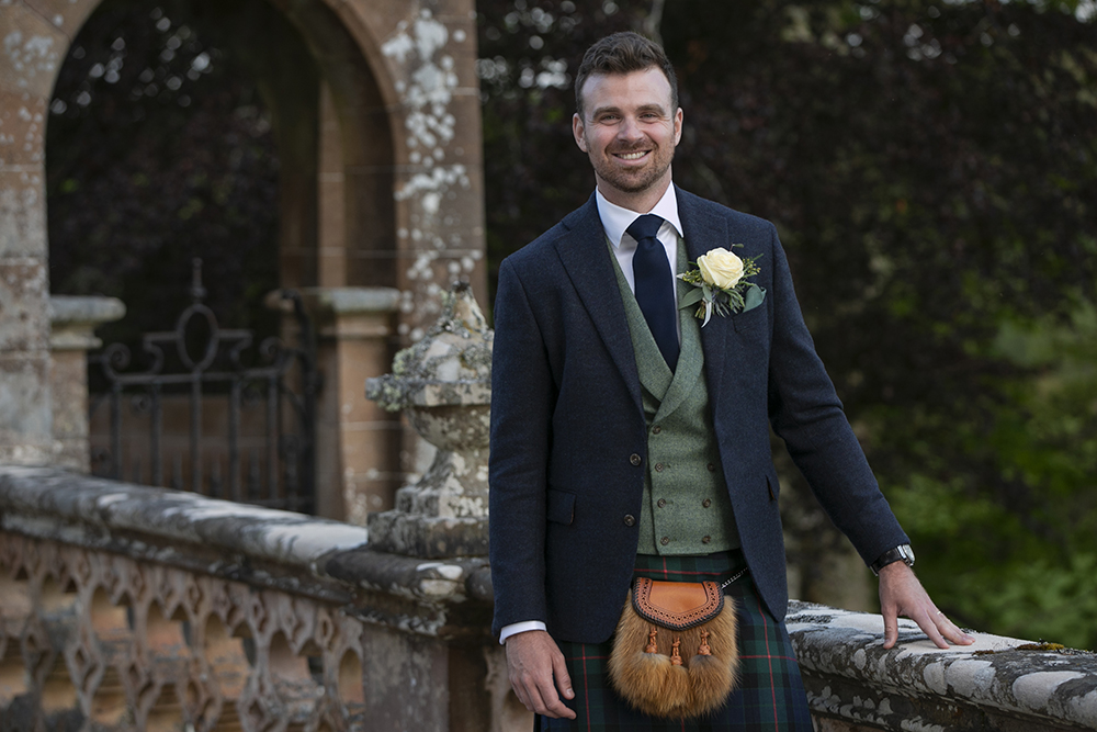 Andrew Brookes Wedding Suit